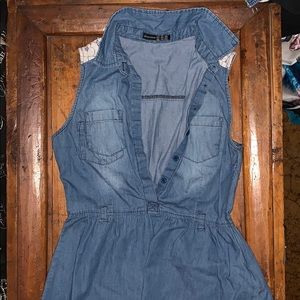 Denim dress